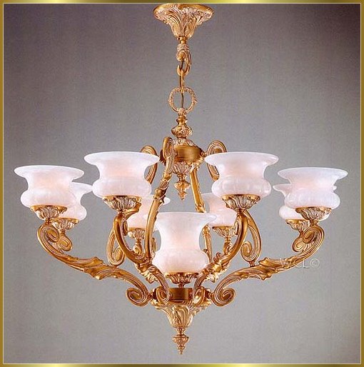 Alabaster Chandeliers Model: RL 1491-96